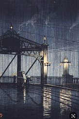 Kawase Hasui (1883-1957) - Shin Obashi (1926)