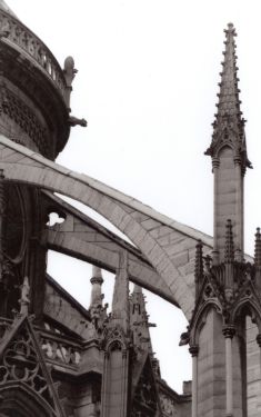 Luc Dartois 1998 - Paris, Notre-dame (detail)