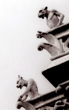 Luc Dartois 1998 - Paris, Notre-dame (detail)