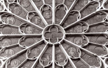 Luc Dartois 1998 - Paris, Notre-dame (detail)