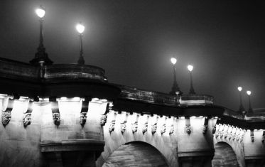 Luc Dartois 2017 - Paris la nuit sous la pluie, Pont Neuf (3)
