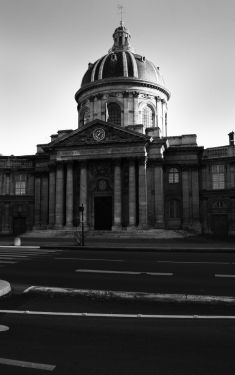 Luc Dartois 2020 - Paris under containment, Institut de France