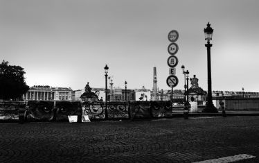 Luc Dartois 2020 - Paris under containment, Place de la Concorde