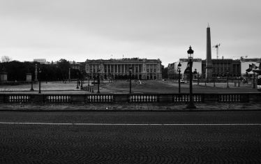 Luc Dartois 2020 - Paris under containment, Place de la Concorde (2)