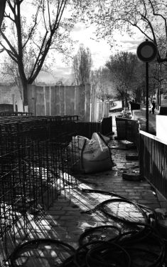 Luc Dartois 2020 - Paris sous confinement, Quai de l‘Hôtel de Ville
