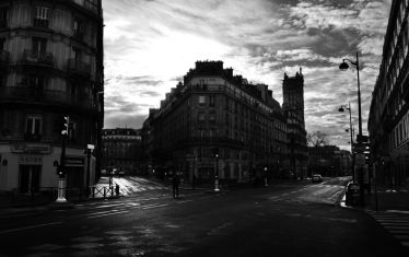 Luc Dartois 2020 - Paris sous confinement, Rue de la Coutellerie