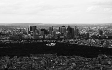 Luc Dartois 2020 - Paris, vue de la Tour Eiffel, La Défense