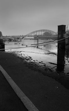 Luc Dartois 2021 - Paris flood, Debilly port