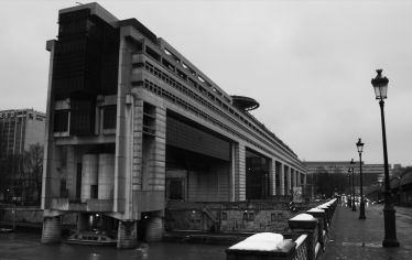 Luc Dartois 2021 - Paris sous la neige, Bercy
