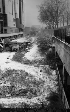Luc Dartois 2021 - Paris under the snow, "Général d‘armées Jean Simon" boulevard (3)