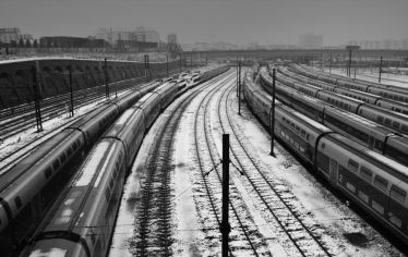 Luc Dartois 2021 - Paris sous la neige, Gare de Lyon (3)