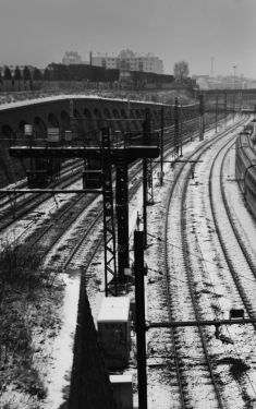 Luc Dartois 2021 - Paris sous la neige, Gare de Lyon (4)