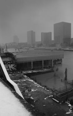 Luc Dartois 2021 - Paris sous la neige, Grande Bibliothèque