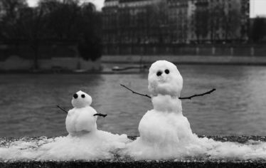 Luc Dartois 2021 - Paris under the snow, Hi to you!