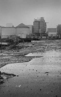 Luc Dartois 2021 - Paris sous la pluie, Port de Javel Bas