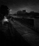 Luc Dartois 2021 - Paris, quai Louis Blériot - Token noir