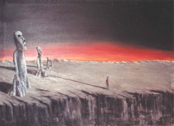 Perspective d‘avenir - Luc Dartois - Peinture email glycerophtalique sur toile 1993