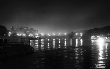 Luc Dartois 2016 - Paris by night flood, Iena‘s bridge