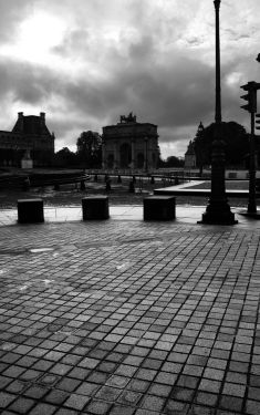 Luc Dartois 2020 - Paris under containment, Arch of triumph of the Carrousel (4)