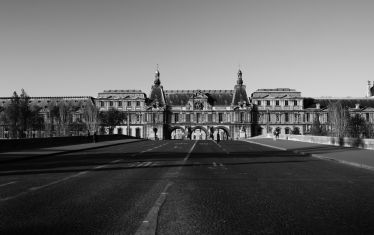 Luc Dartois 2020 - Paris sous confinement, Musée du Louvre (3)