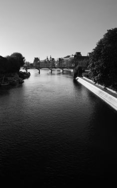 Luc Dartois 2020 - Paris under containment, Pont des Arts