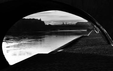 Luc Dartois 2020 - Paris under containment, Pont Royal