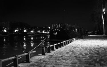 Luc Dartois 2020 - Paris sous confinement, Port Debilly