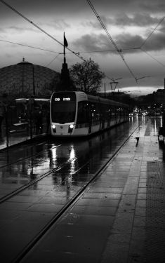 Luc Dartois 2020 - Paris sous la pluie, Boulevard Lefebvre (3)