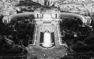 Luc Dartois 2020 - Paris, vue de la Tour Eiffel, Palais de Chaillot