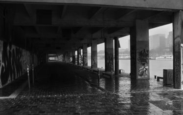 Luc Dartois 2021 - Paris sous la pluie, Quai d‘Austerlitz